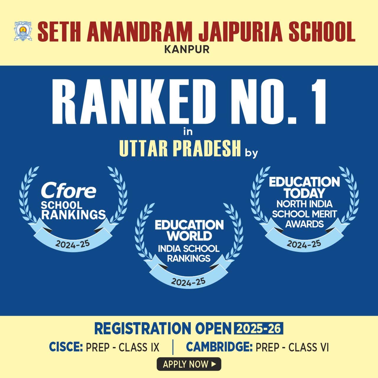 Seth Anandram Jaipuria School - Kanpur