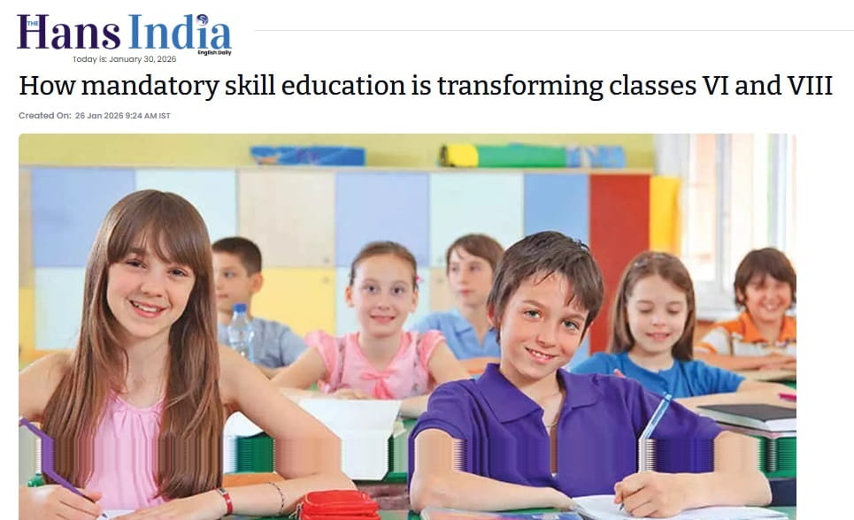 How Mandatory Skill Education is Transforming Classes VI and VIII