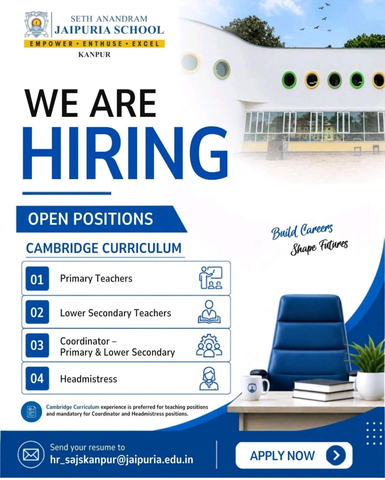 Admission Open 2027-28